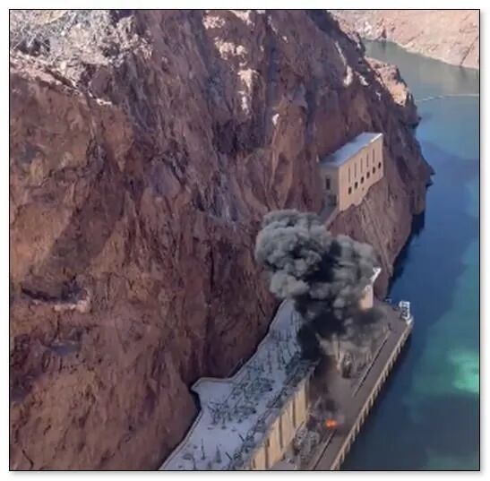 美国胡佛大坝突发爆炸，黑烟腾空 ，来深入了解胡佛水坝的秘密！的图1