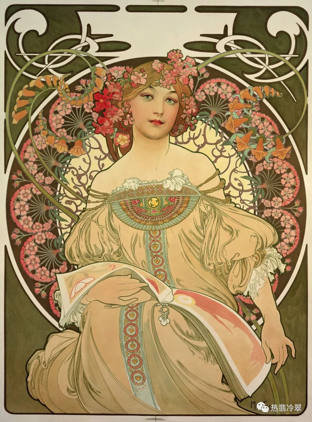 装饰绘画大师阿尔丰斯穆夏