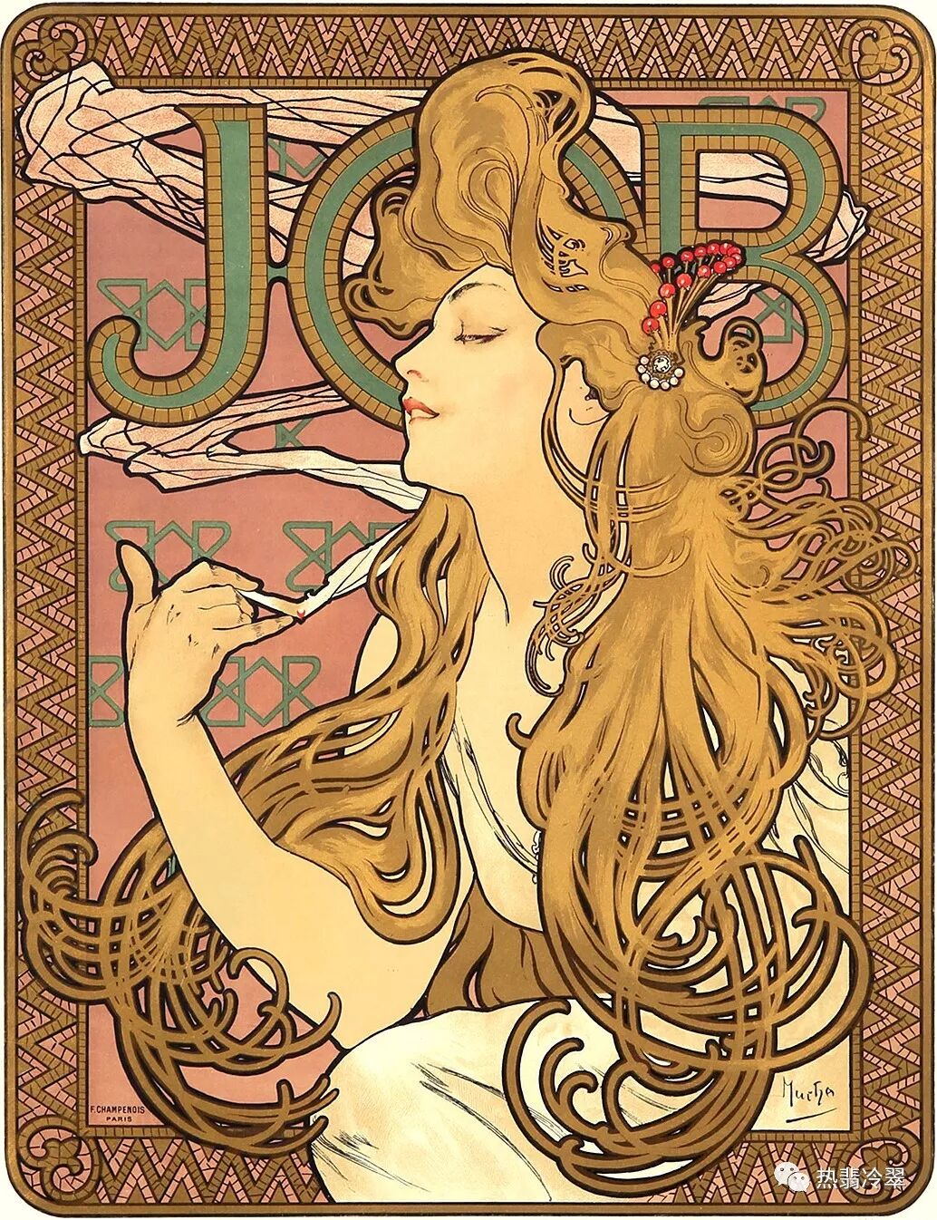 装饰绘画大师阿尔丰斯穆夏