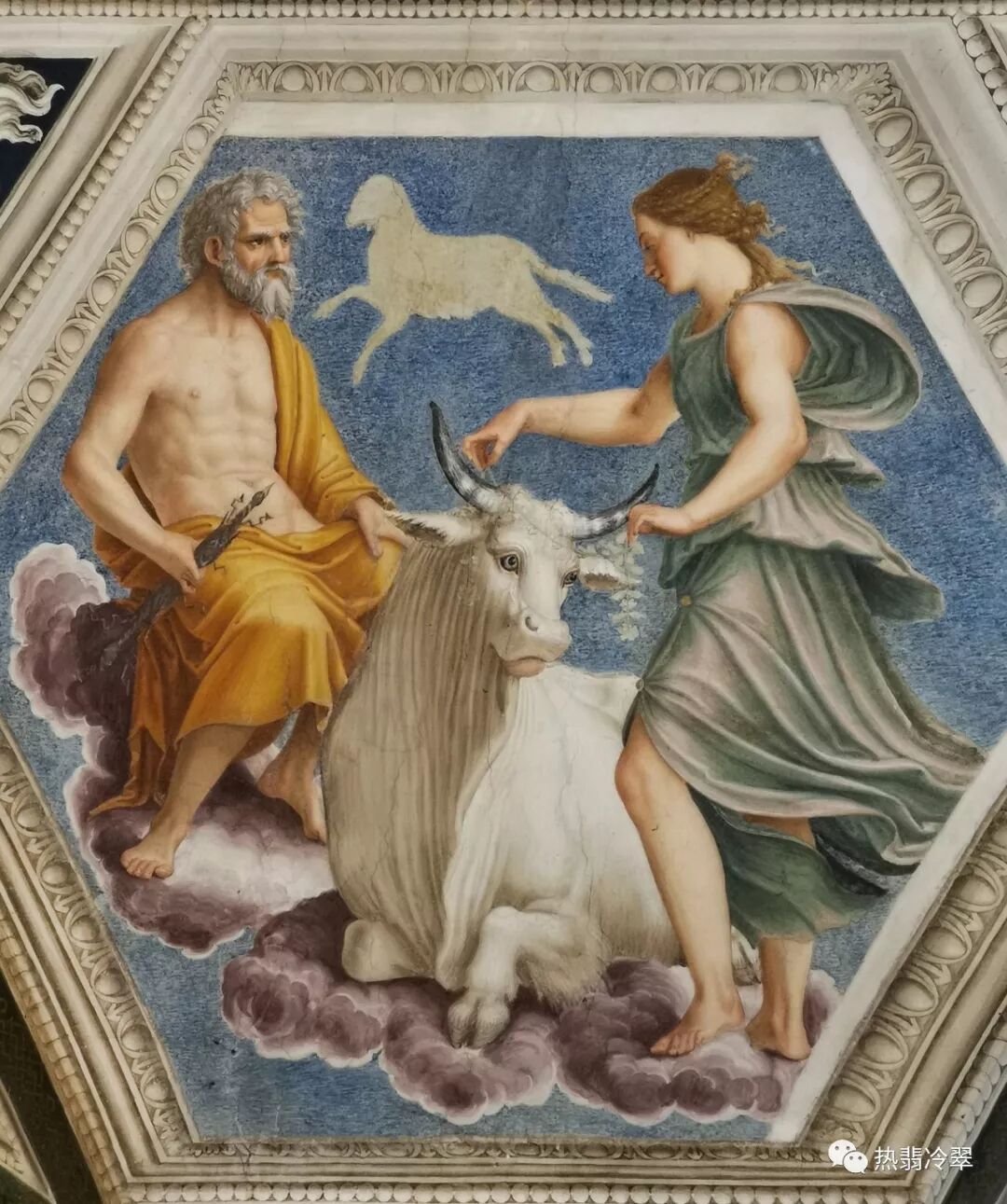 《金牛座》就是希腊神话里欧罗巴的故事,欧洲的起源,这个就不用说了吧