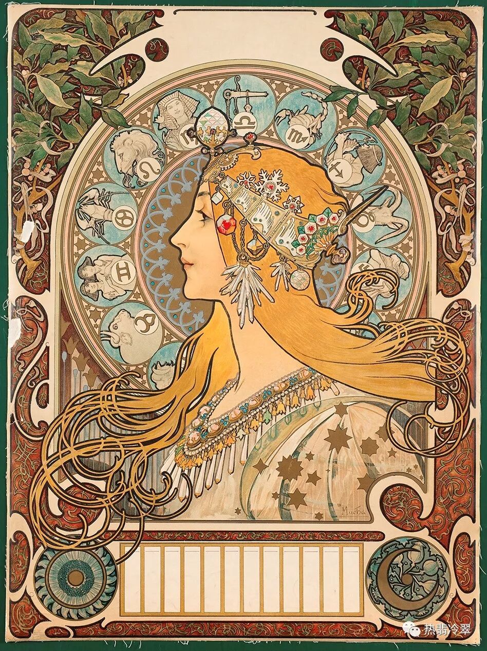 装饰绘画大师阿尔丰斯穆夏