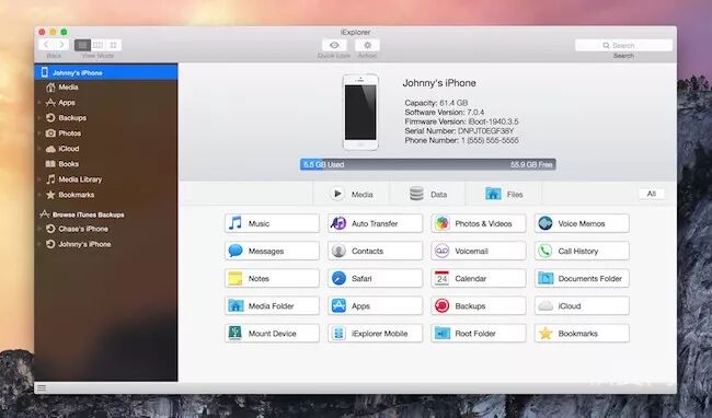 【Mac软件】iExplorer 4.1.14 iPhone管理工具免激活下载