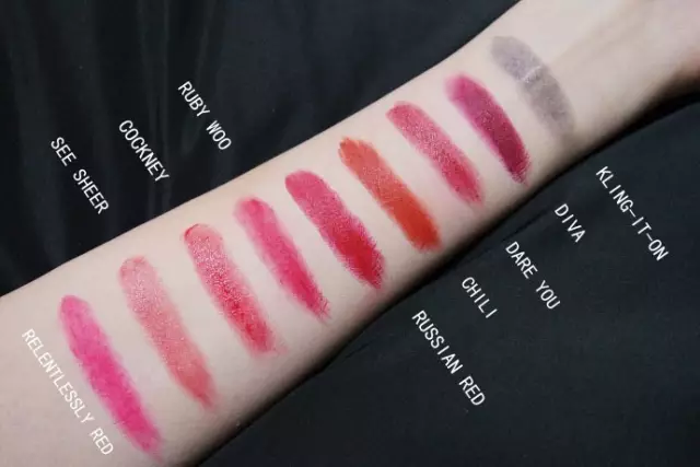 MAC口紅試色大全，收了這些顏色人生才算完美！-图片2