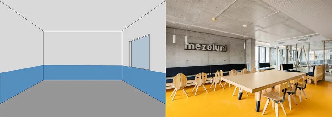 办公室设计用对色彩，打工的心情都愉悦了(图10)