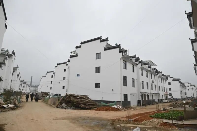走进重点项目⑧月潭水库移民安置陈霞集镇呼之欲出