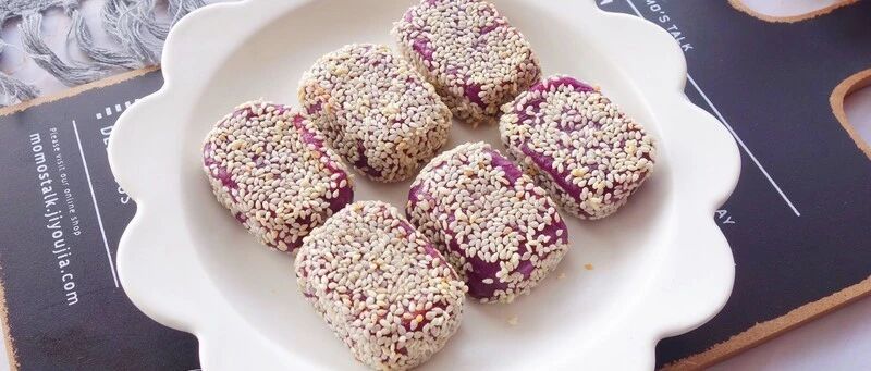 吃不胖！非油炸！无糖奶香紫薯软饼！不加1勺糖，Q弹软糯，全家都爱！