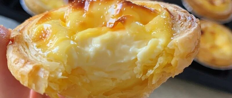 1瓶牛奶，2个鸡蛋，自制葡式蛋挞，新手零失败，5块钱做一盘，甜而不腻！