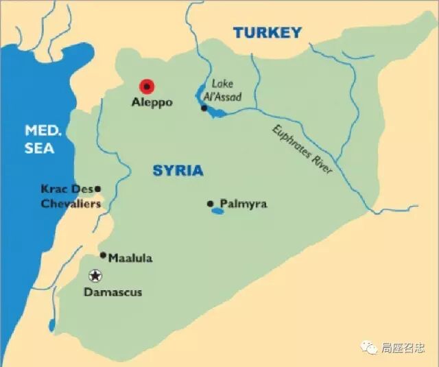 也可以走土耳其到欧洲,所以地理位置非常重要…有人就说,收复阿勒颇将
