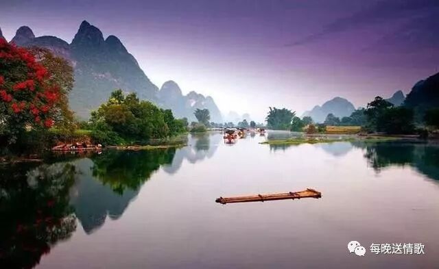 风景如画的唯美句子赞美风景很美的一句话