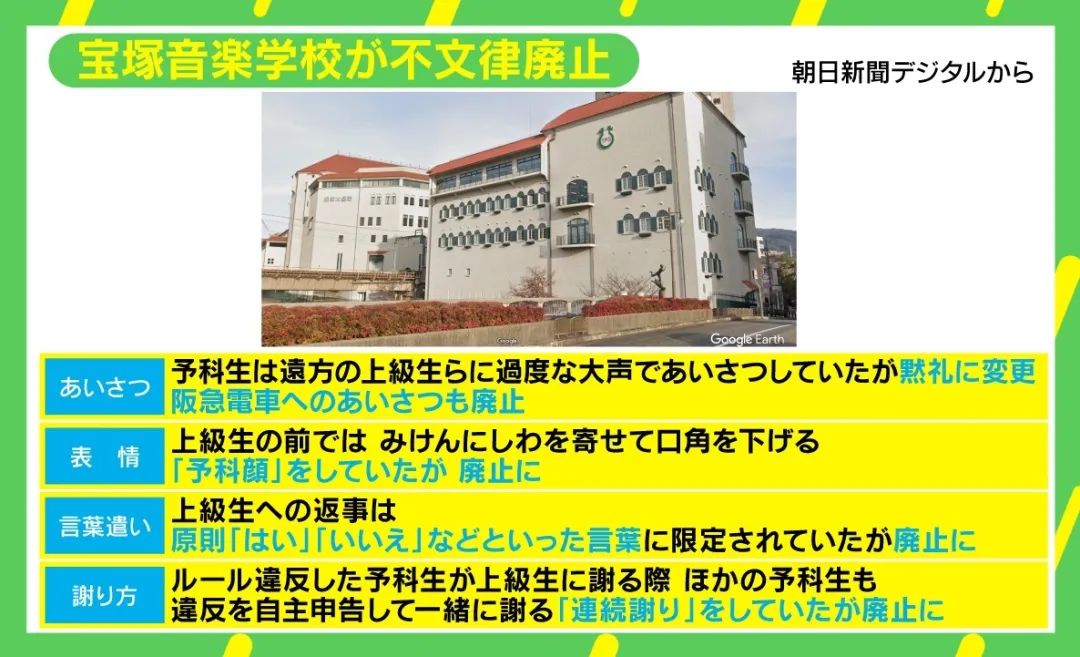 日本宝塚音乐学校竟有如此 奇葩 的前后辈规矩 学妹须向电车鞠躬行礼 小春日本 微信公众号文章阅读 Wemp