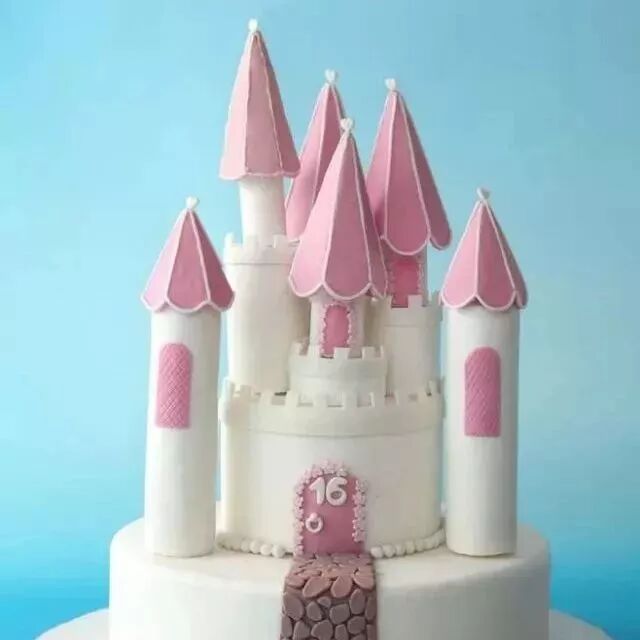 当蛋糕凹起造型，个个儿都是艺术！