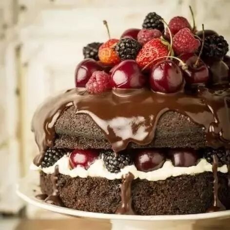 鸡蛋、黄油、牛奶统统不要！竟然做出一款超级美味的巧克力奶油蛋糕