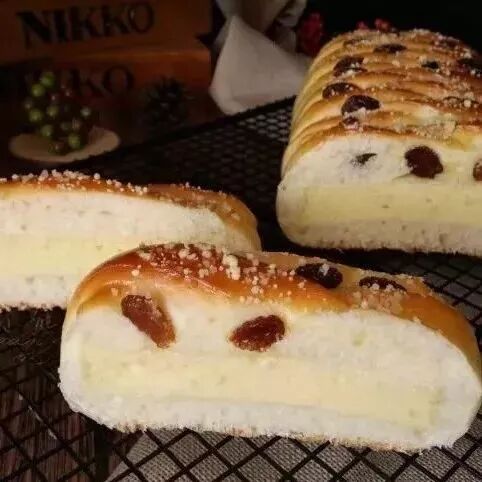 蛋糕夹心面包 | 一口下去两种滋味