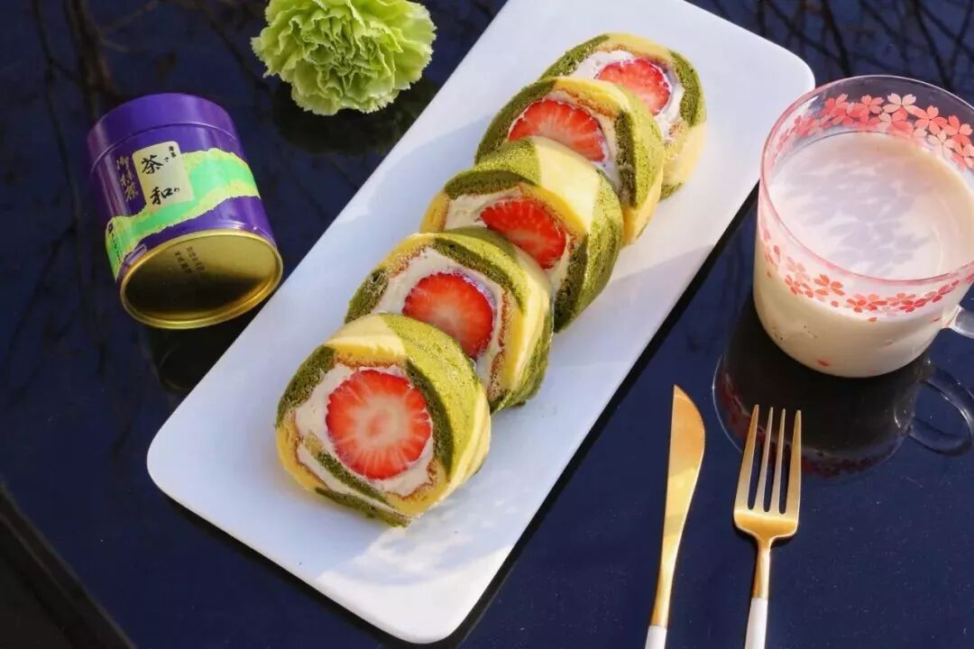 抹茶蛋糕卷，打开你的烘焙新世界