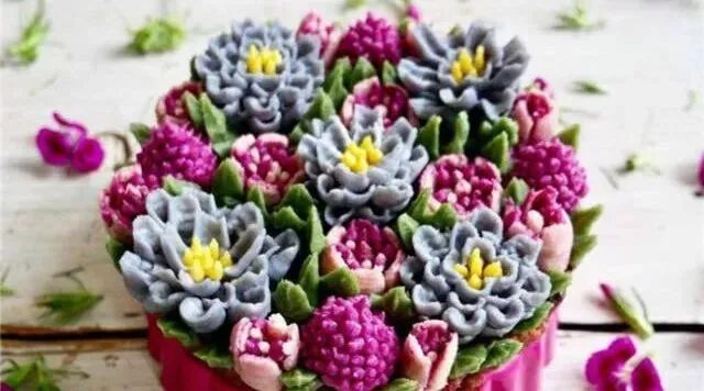 颜值100分，美到下不了口的裱花蛋糕!