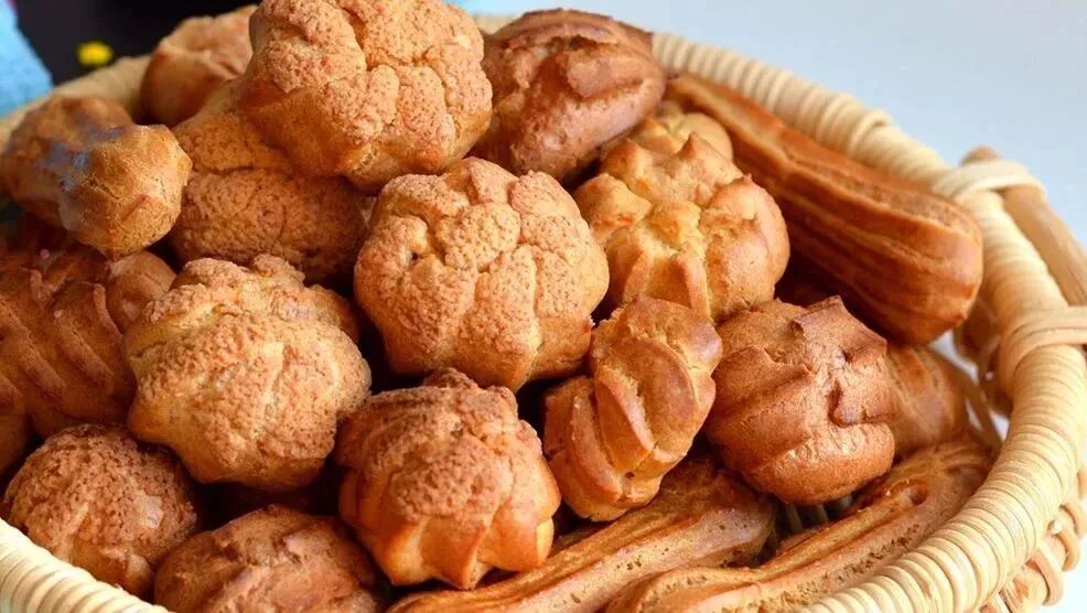 5款酥皮泡芙的做法，高颜值易上手，一口一个超诱人