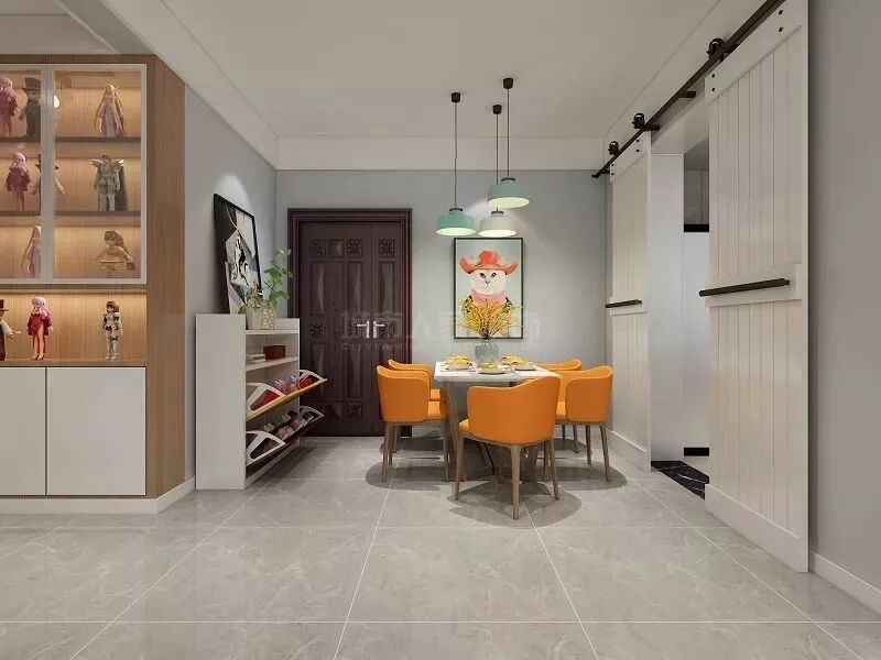 安达畅园135㎡北欧风格，让宁静中充满生机！