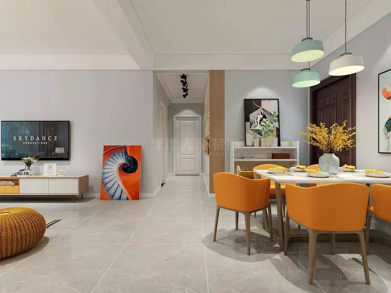 安达畅园135㎡北欧风格，让宁静中充满生机！