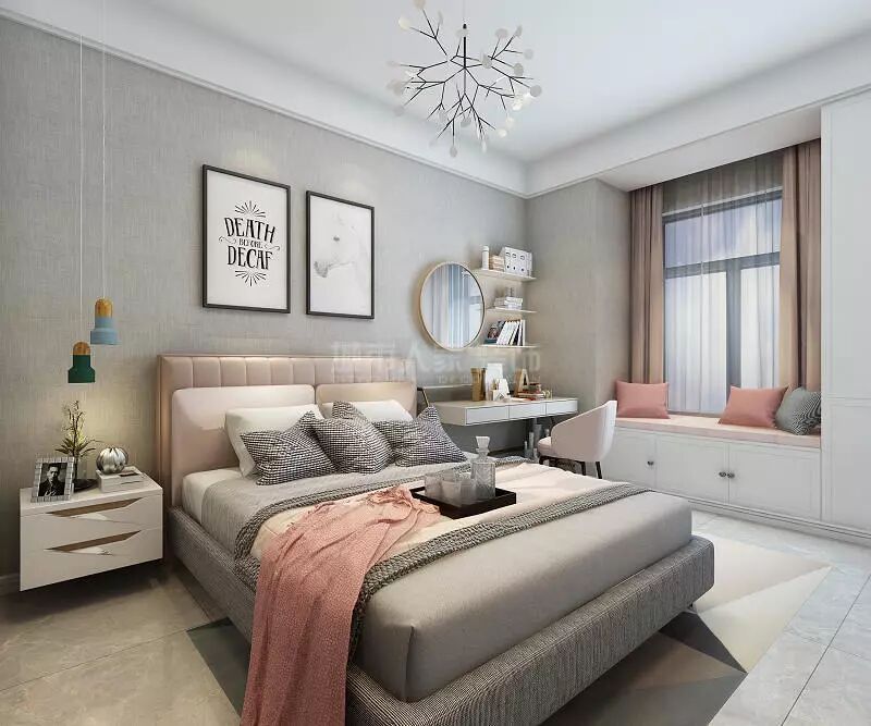 云鼎大观130㎡现代美式，简简单单的美，较实在！