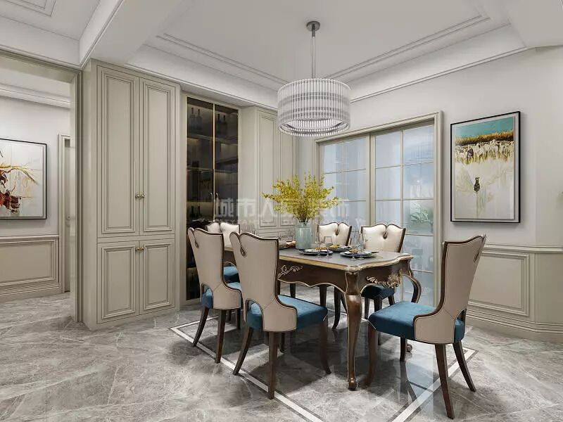 云鼎大观130㎡现代美式，简简单单的美，较实在！