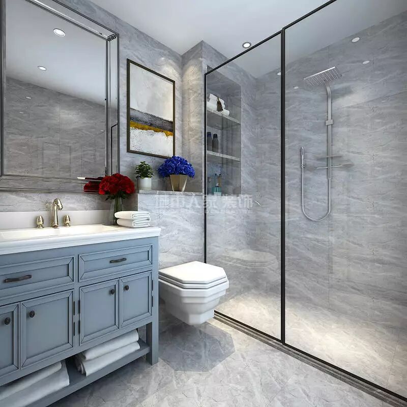 云鼎大观130㎡现代美式，简简单单的美，较实在！