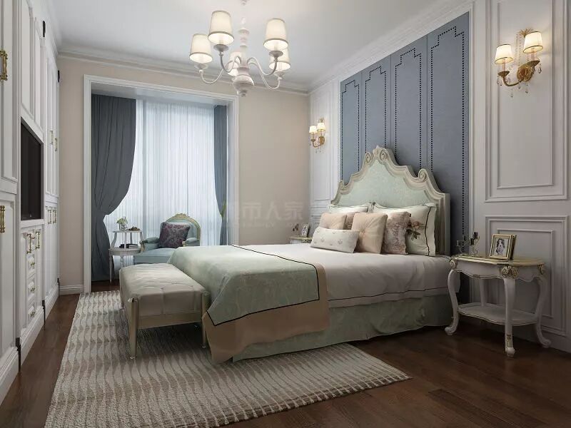 紫美雅和183㎡简欧风格，在繁华中寻求淡雅于都