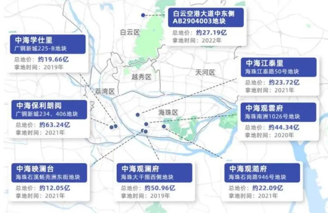 海珠中海观雲府总价550万买三房？