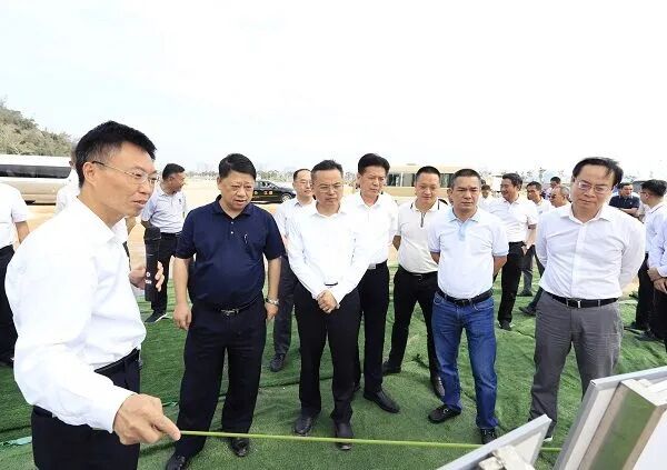 金平区委书记林锐武,区长陈玩雪,濠江区委书记吴文兵,华侨试验区