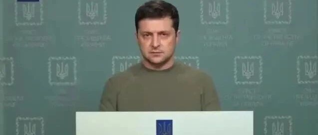 乌总统发表视频讲话：西方已经完全抛弃了乌克兰