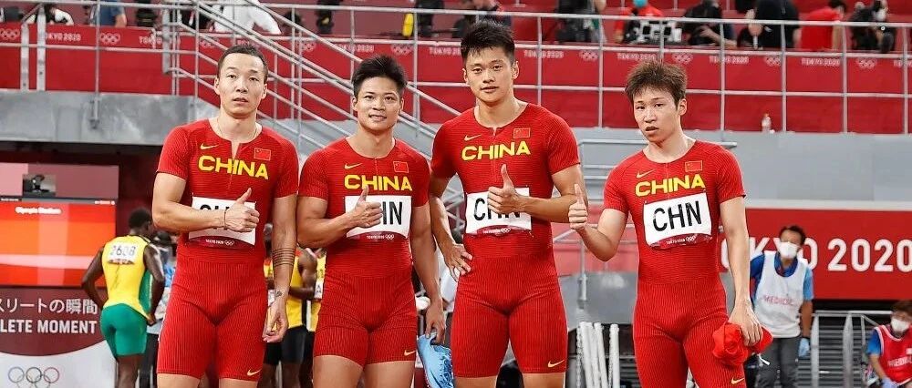 中国接力队，铜牌！