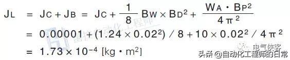 自動化項目設計過程中伺服電機的選型計算