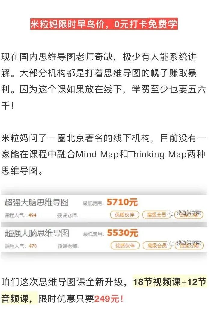 开抢丨思维导图课瓜瓜龙英语衬衫连衣裙七彩祥云首饰更多好物 米粒妈爱分享 微信公众号文章阅读 Wemp