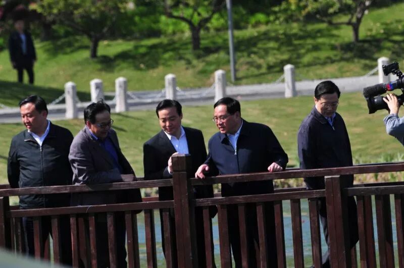 上海市市委书记李强视察我司“上海之鱼”项目(图1)