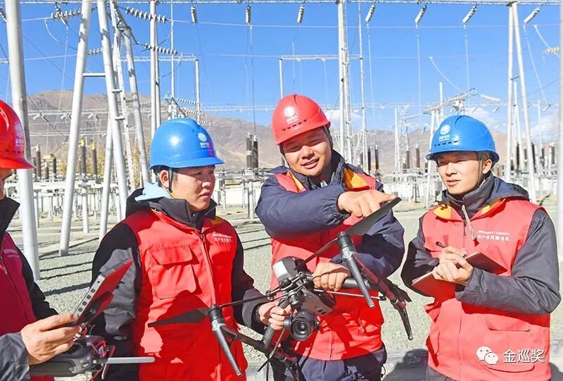 首次！西藏山南運用“無人機”巡線的圖3