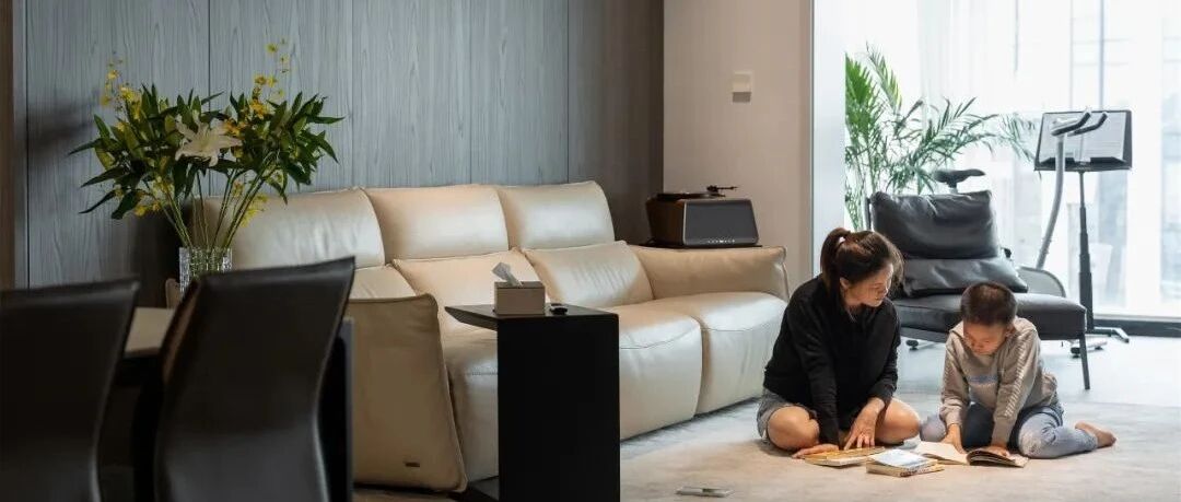 170m²现代台式风大平层，一半烟火、一半艺术，行走于黑白灰的视界