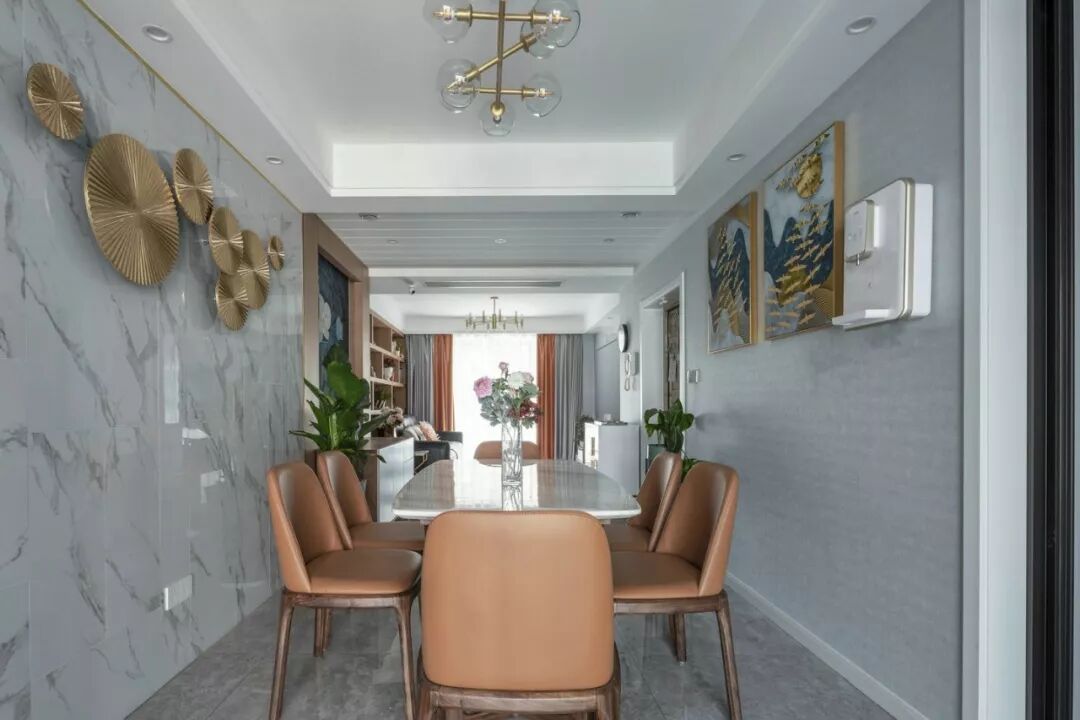 餐厅面积小不要紧，这样装一样实用又美观！