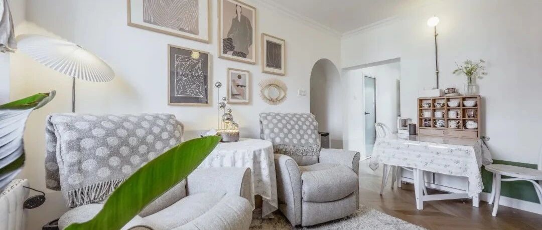 48㎡“老破小”爆改成复古北欧风美家，合理规划，用心布置，小户型也可以拥有高配生