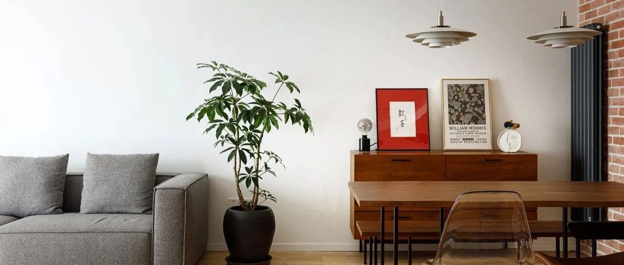 工业风、复古风、现代风混合在一起的103㎡三居，有自己独特味道的家！