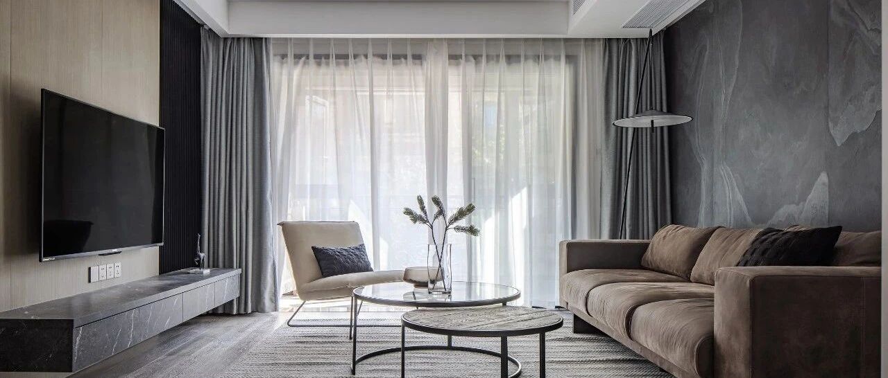 147㎡现代简约风三居，浅咖搭配黑白色，打造时尚而有温度的家居空间