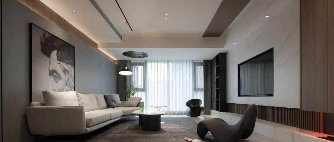 157㎡现代风格大平层，简约时尚、高级质感的居住空间