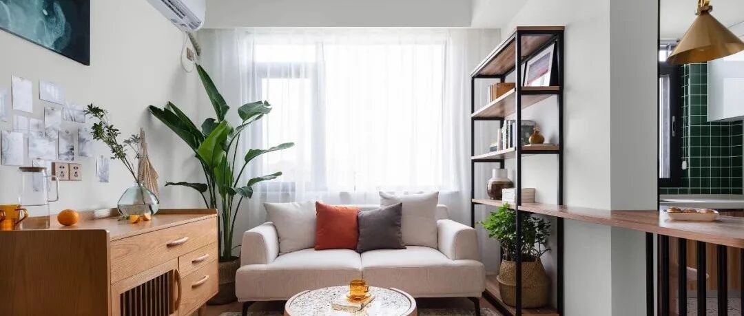 56m²小户型老房焕新颜，元气女孩的温馨、明亮、收纳强大的理想一人居