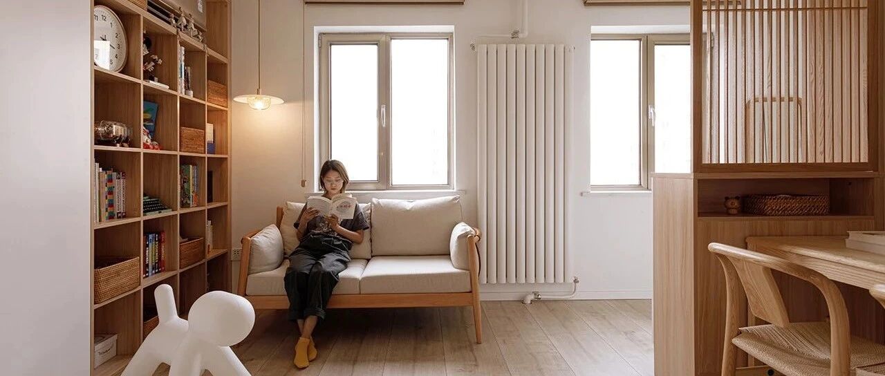 散发着阳光味道的66㎡日式两居，多窗户型也能拥有超多收纳~