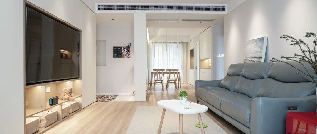 97㎡自然温馨三口之家，简约实用、通透舒适，好看又好住！