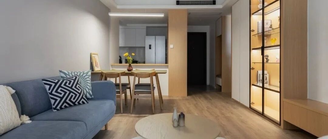 72㎡治愈系日式小家，在厨房“ 开个窗 ”，实用性、互动性同时满足