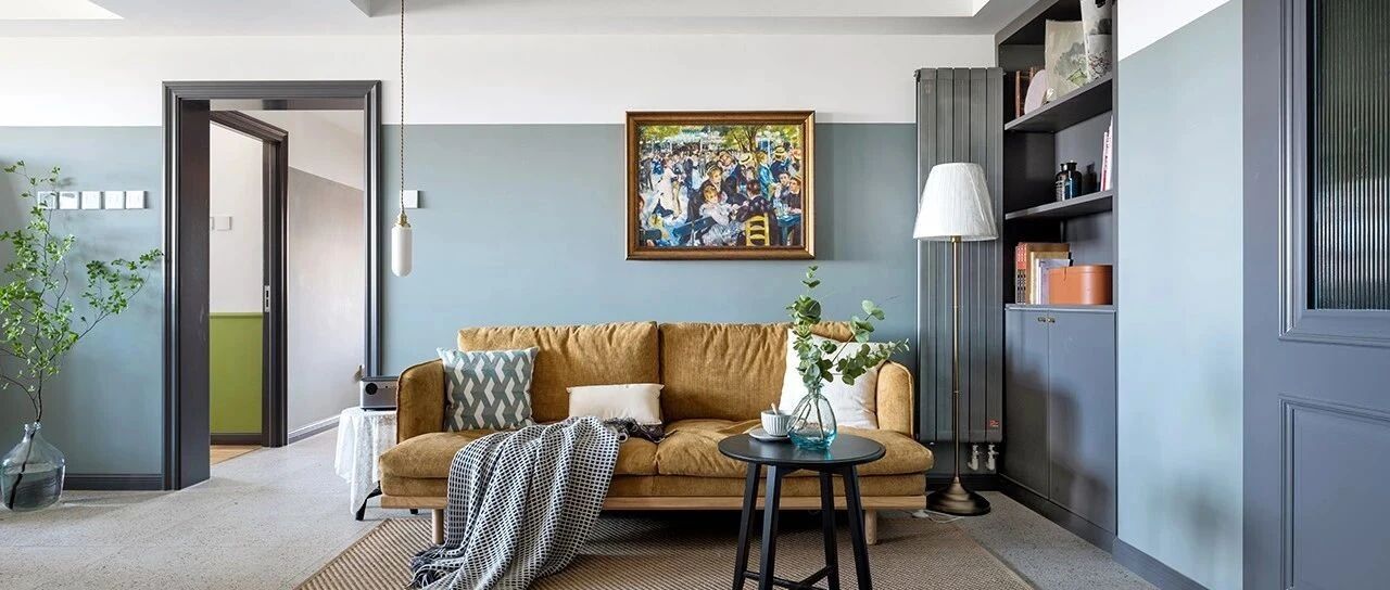 110㎡的民国复古风住宅，优雅文艺的格调让人为之沉醉