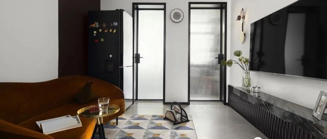 80㎡时髦复古三居，以酒红色为主线，打造高雅气质美家