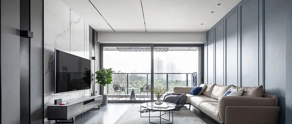 90后小情侣的125㎡时尚质感家，清爽简约不失精致感