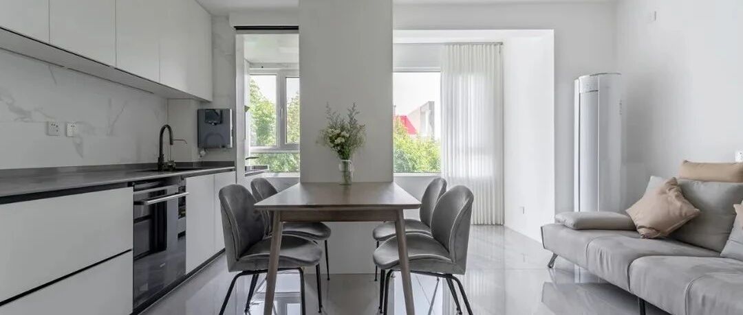 LDK一体化,+充足收纳，42㎡小家也可宽敞通透又舒适！