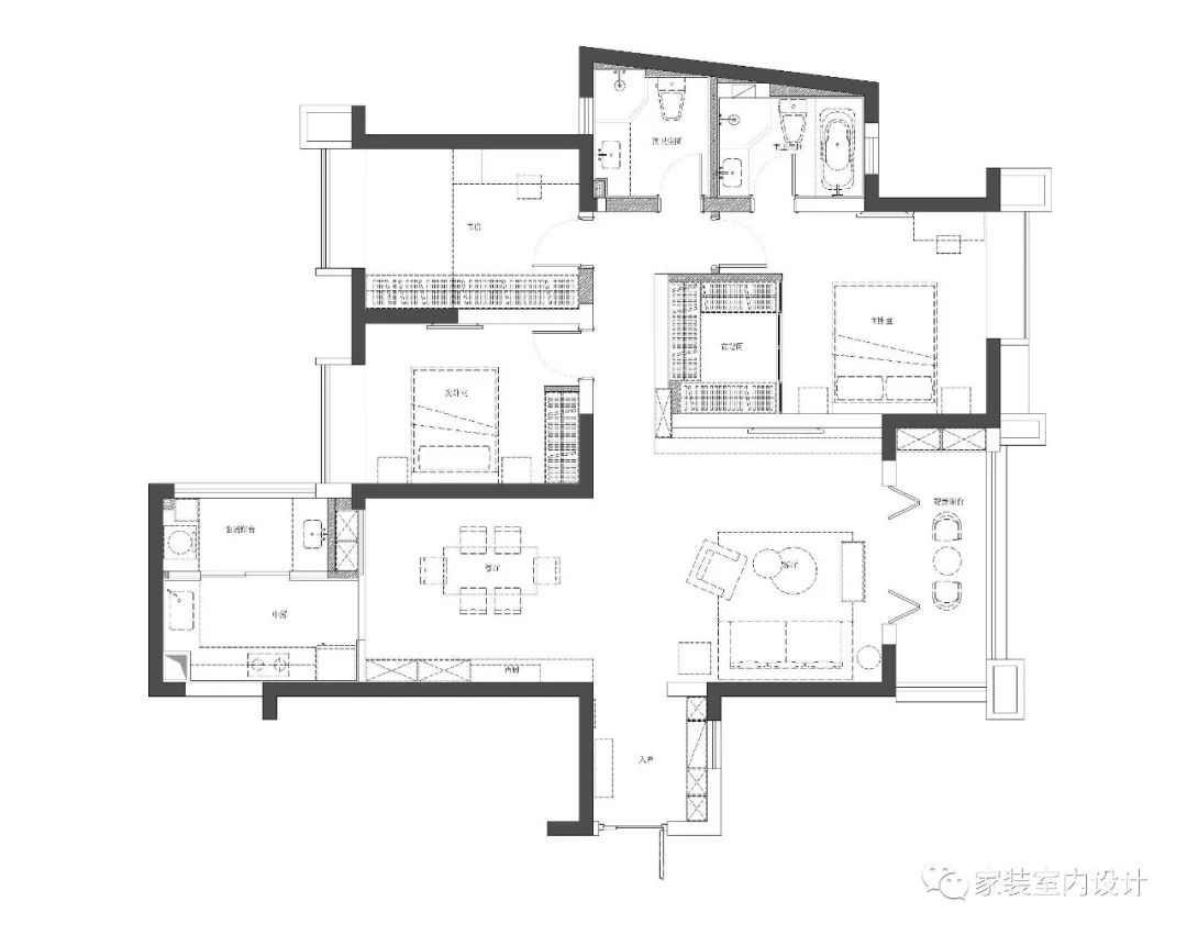 135㎡現代簡約風三居，空間的留白，讓生活充滿無限可能～ 家居 第5張