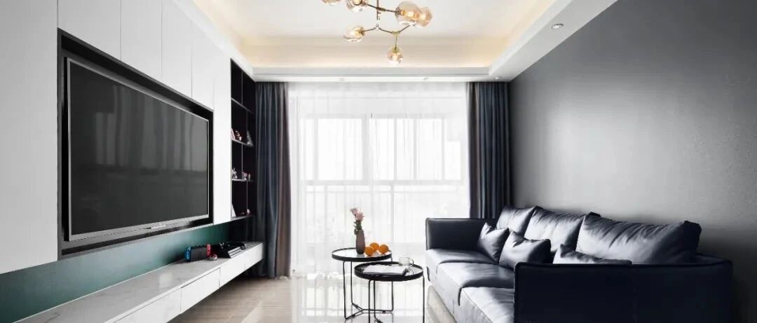 103㎡简约风格四居，复古色彩与现代元素在这个家中完美融合